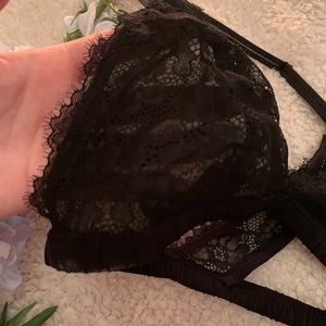 AERIE BLACK LACE BRA NEW W/ TAGS SIZE SMALL